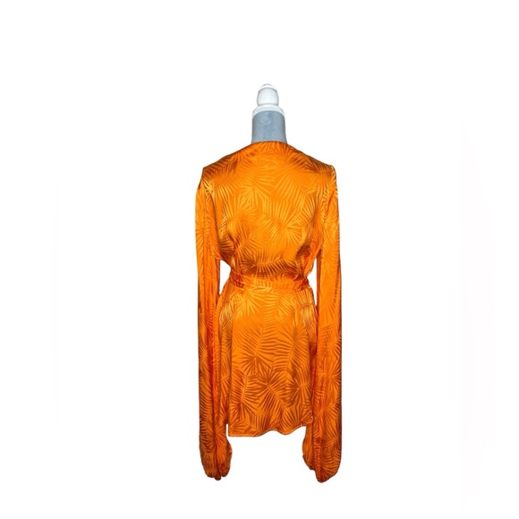 RAT & BOA HARLEQUIN MINI DRESS ORANGE - Picture 4 of 8